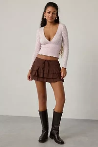 Kimchi Blue Only You Smocked Long Sleeve Top