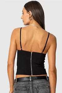 Edikted Liana Cut Out Tank Top