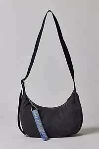 BAGGU Medium Denim Crescent Bag