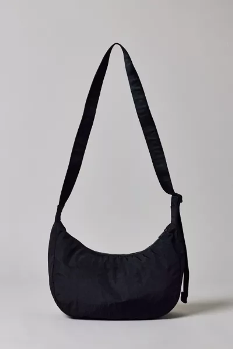 BAGGU Western Applique Medium Nylon Crescent Bag