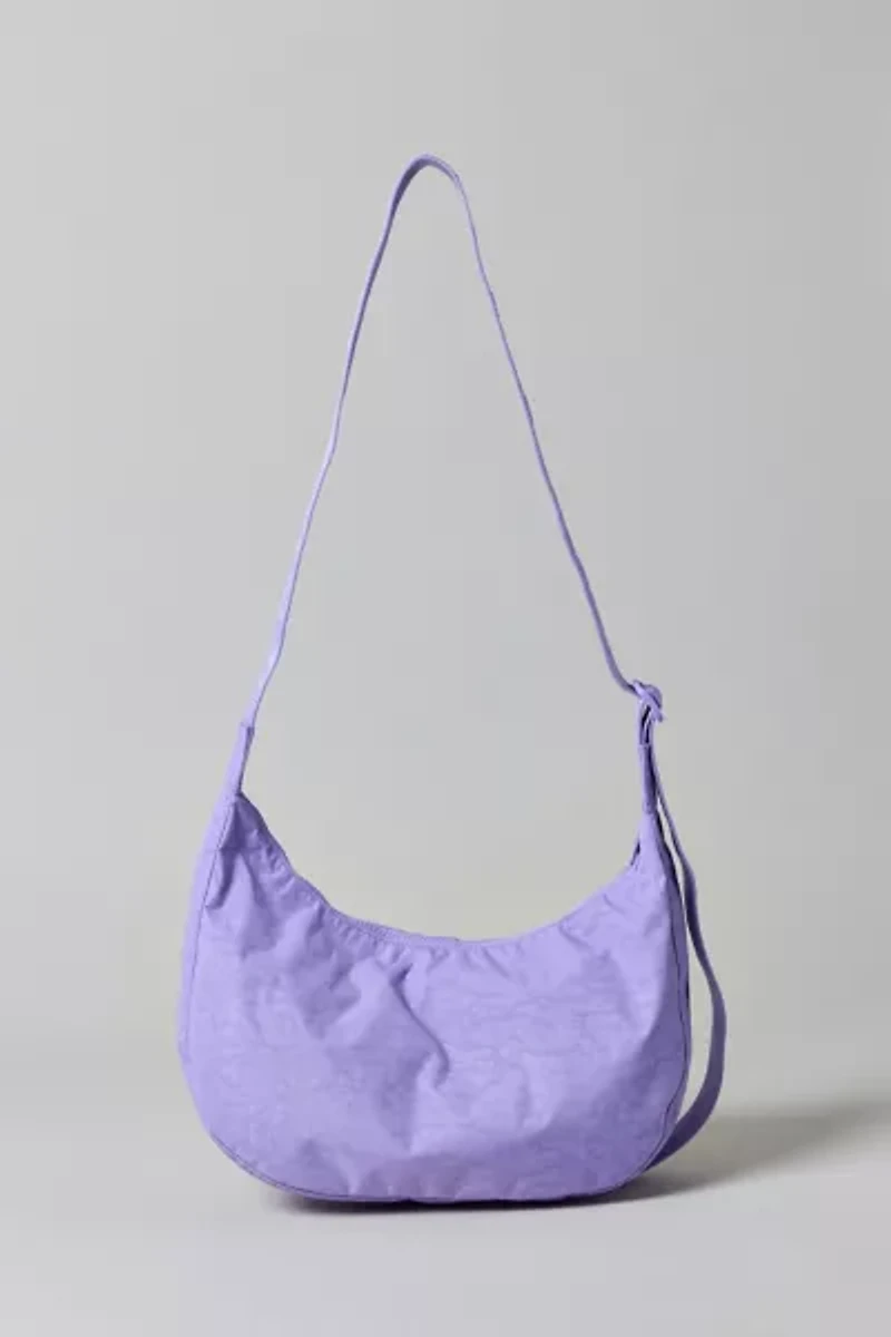 BAGGU X Hello Kitty And Friends Embroidered My Melody Medium Nylon Crescent Bag