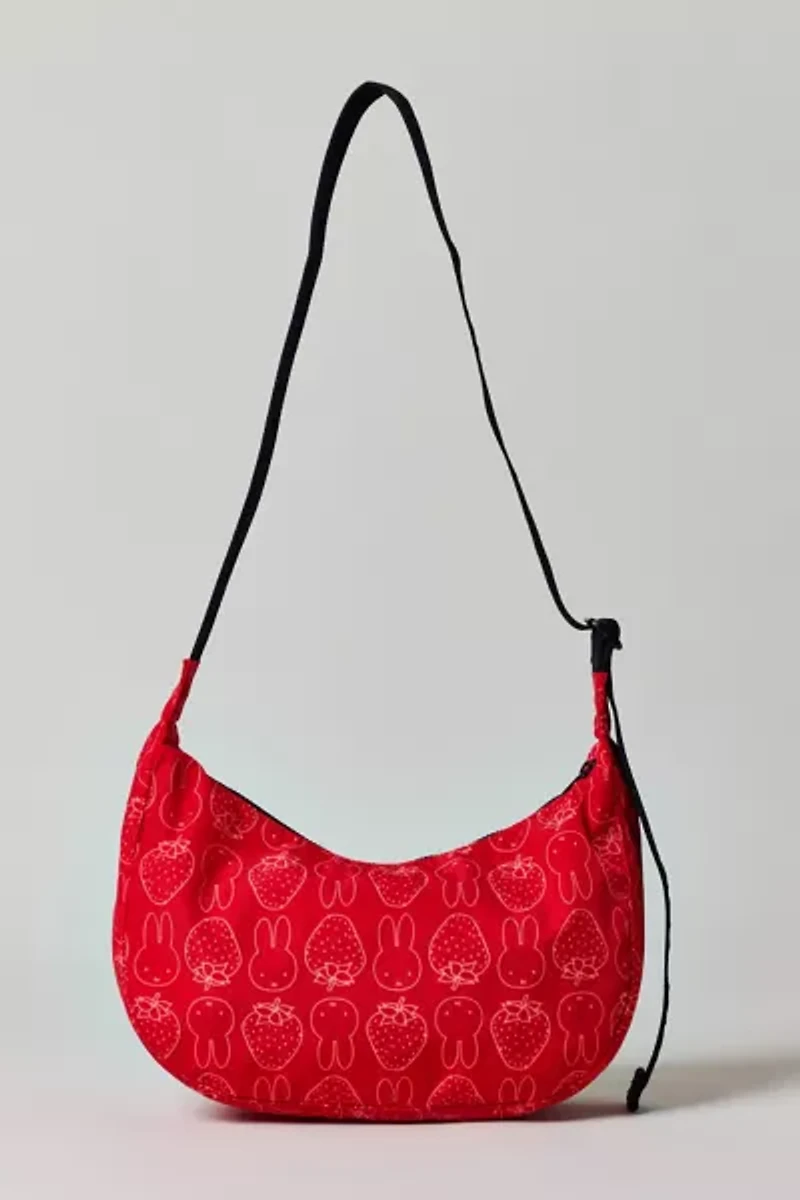 BAGGU & Miffy UO Exclusive Medium Nylon Crescent Bag