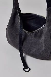 BAGGU Small Denim Crescent Bag