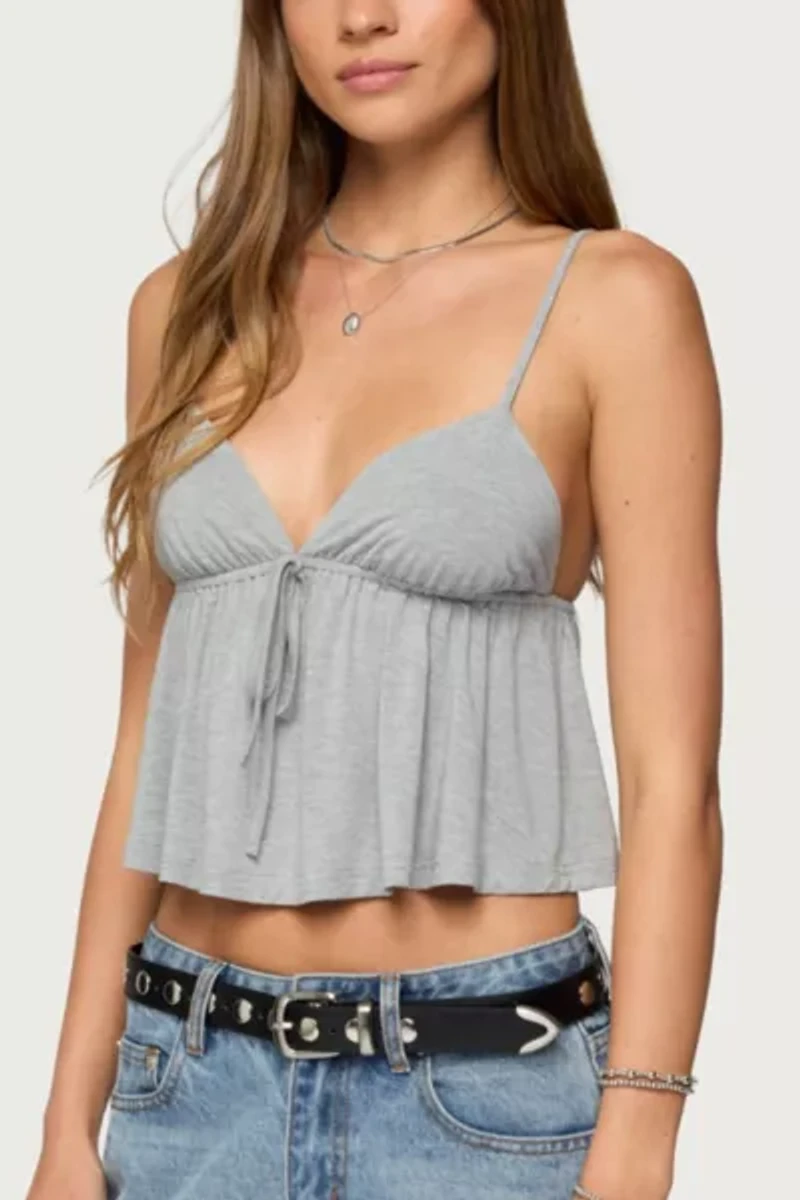 Edikted Sunrise Babydoll Tank Top