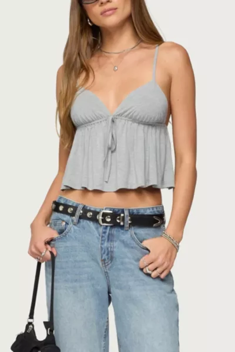 Edikted Sunrise Babydoll Tank Top