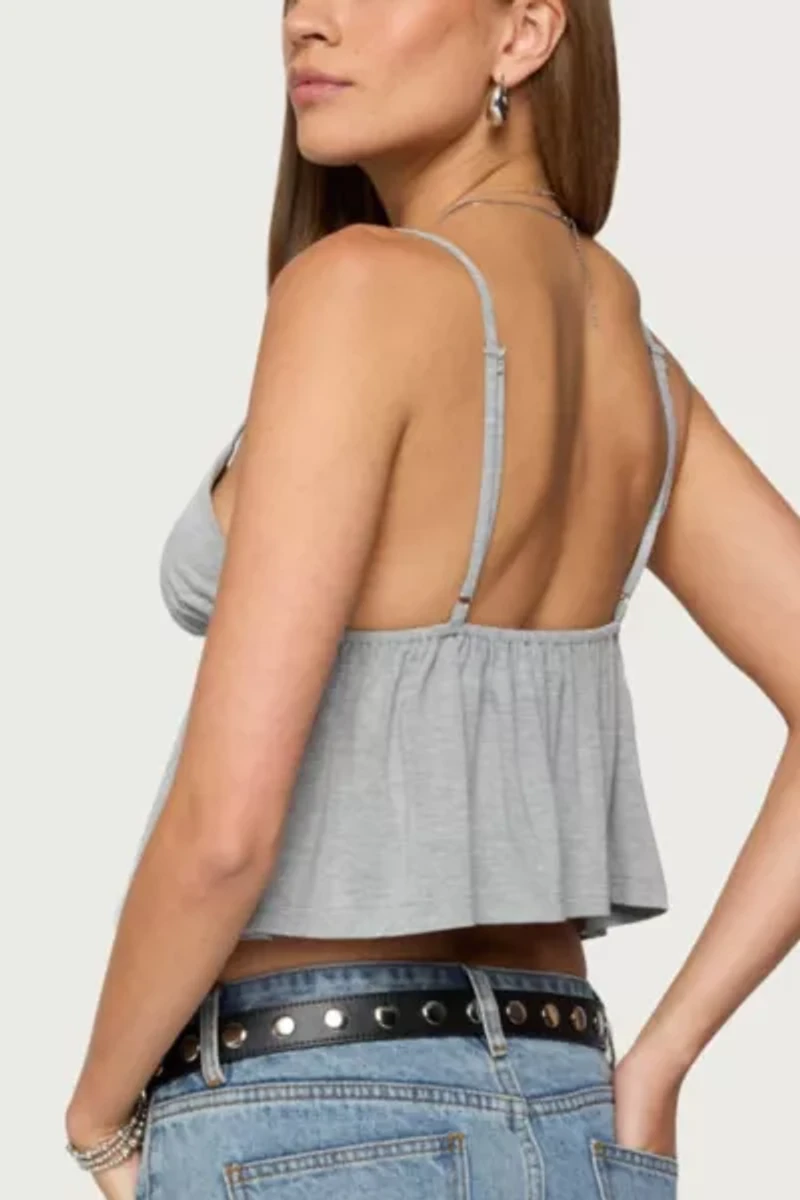 Edikted Sunrise Babydoll Tank Top