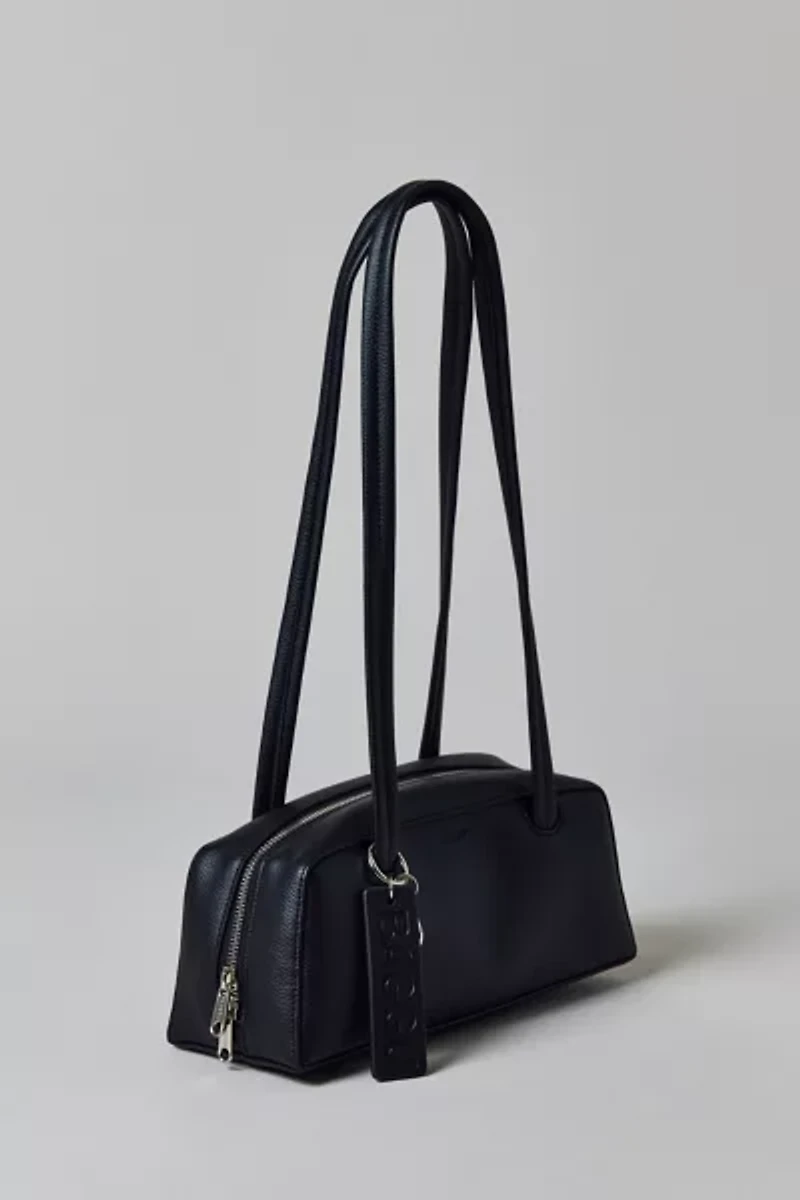 BAGGU Small Recycled Leather Bowler Bag