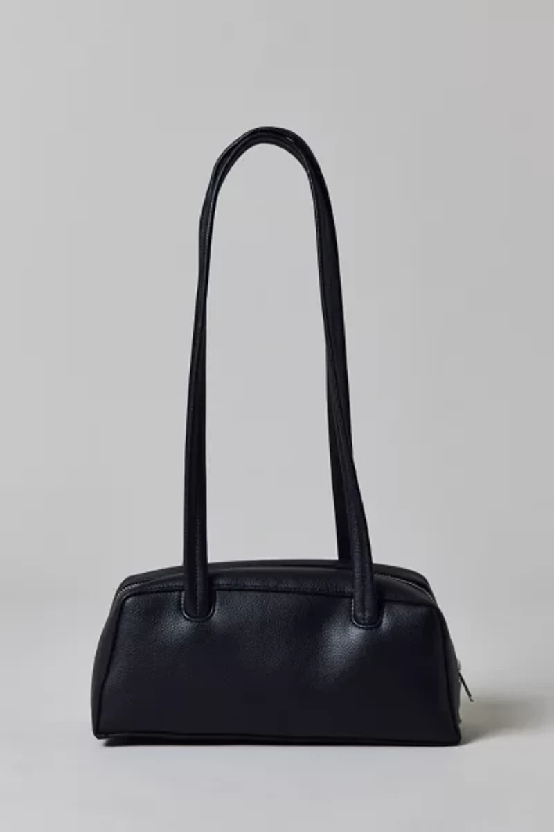 BAGGU Small Recycled Leather Bowler Bag