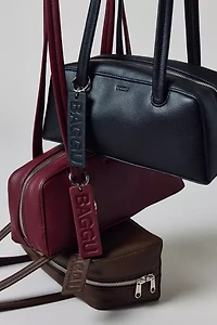 BAGGU Small Recycled Leather Bowler Bag