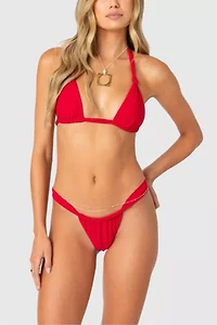 Edikted Soraya Knotted Bikini Top