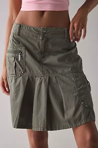 BDG Kelli Cadet Cargo Knee-Length Skirt