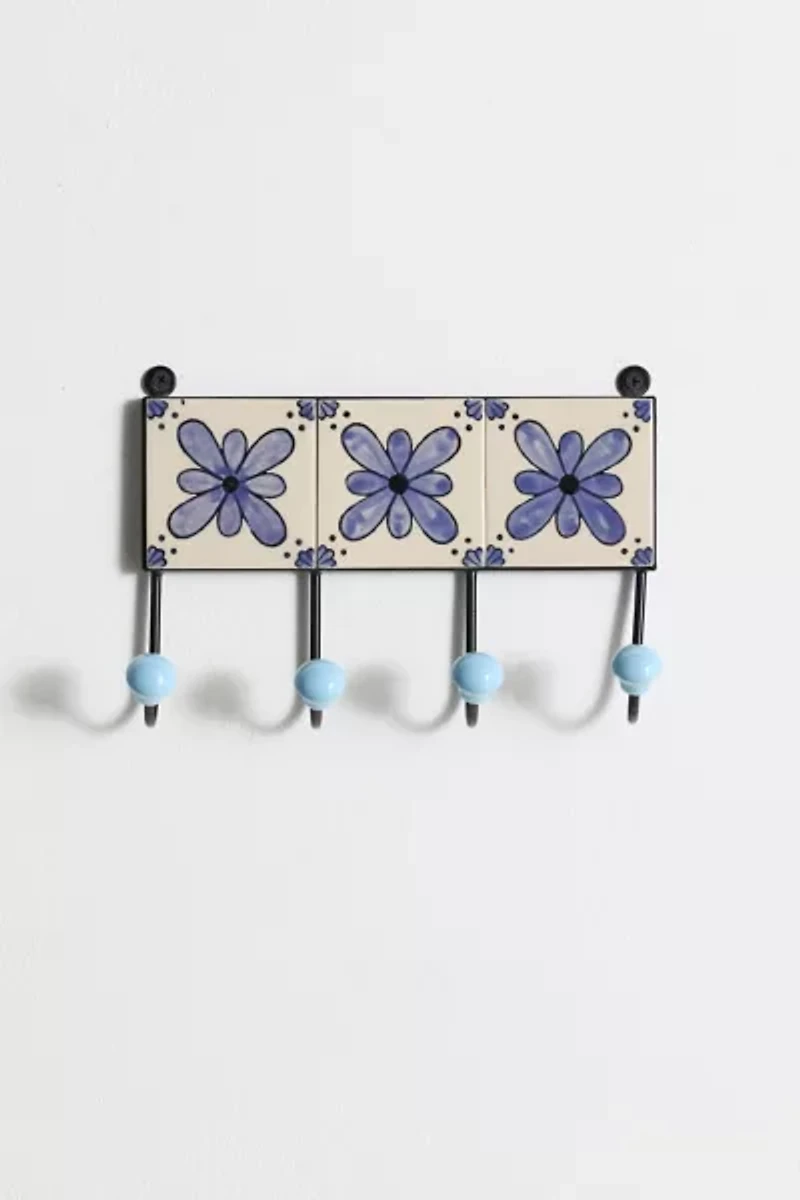 Multi Ceramic Tile Wall Hook