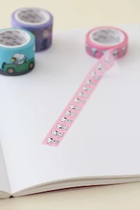PIPSTICKS Peanuts Snoopy Twist & Wag Washi Tape