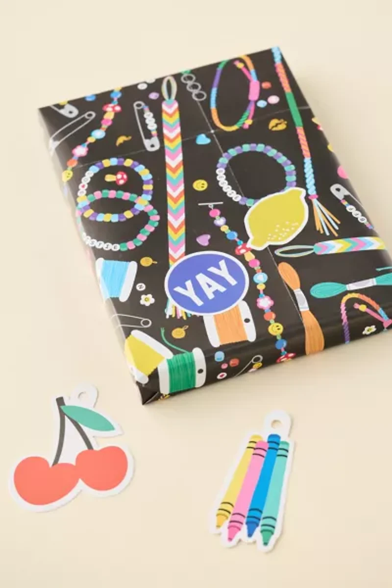 PIPSTICKS Fun & Festive Wrapping Paper Book