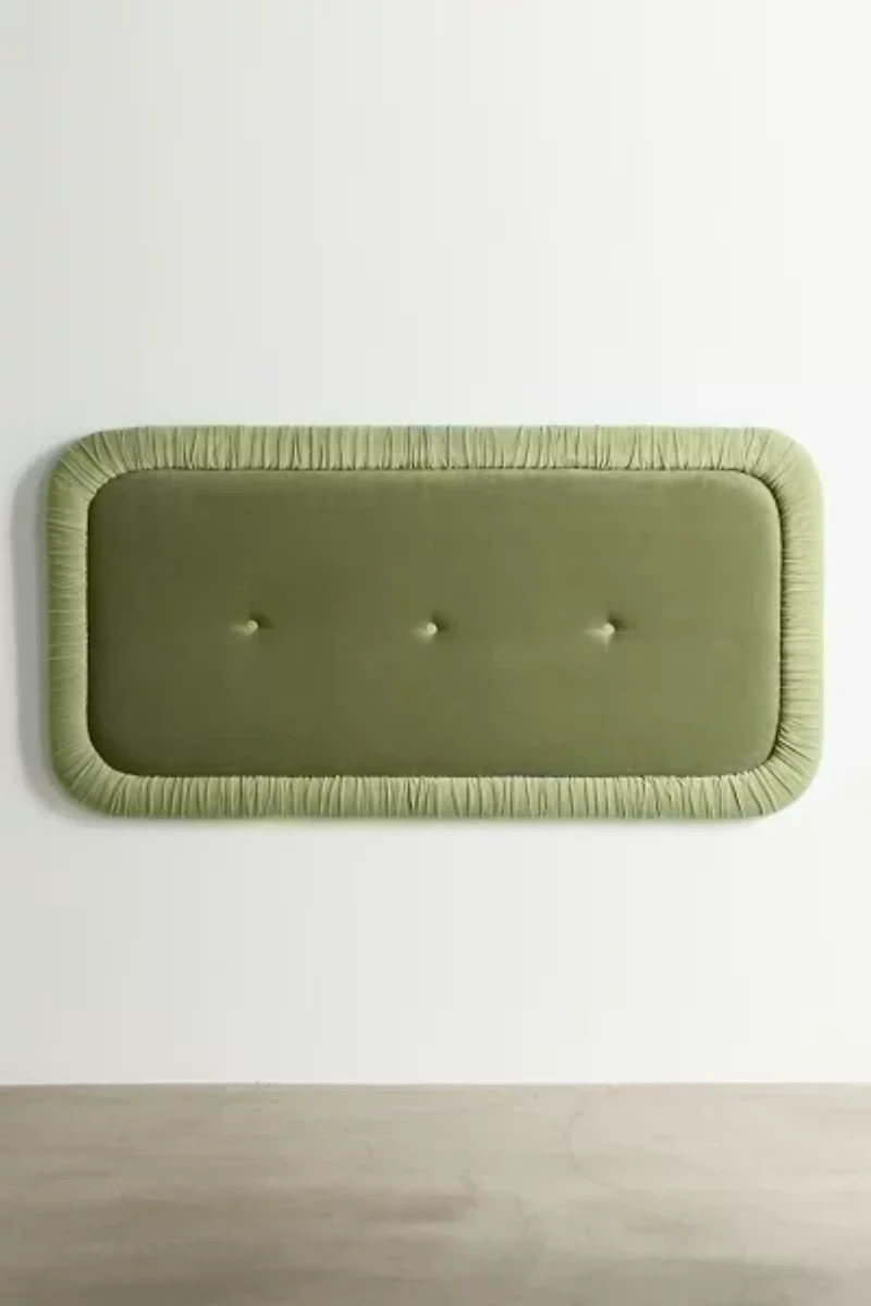 Jane Velvet Upholstered Floating Headboard