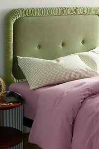 Jane Velvet Upholstered Floating Headboard