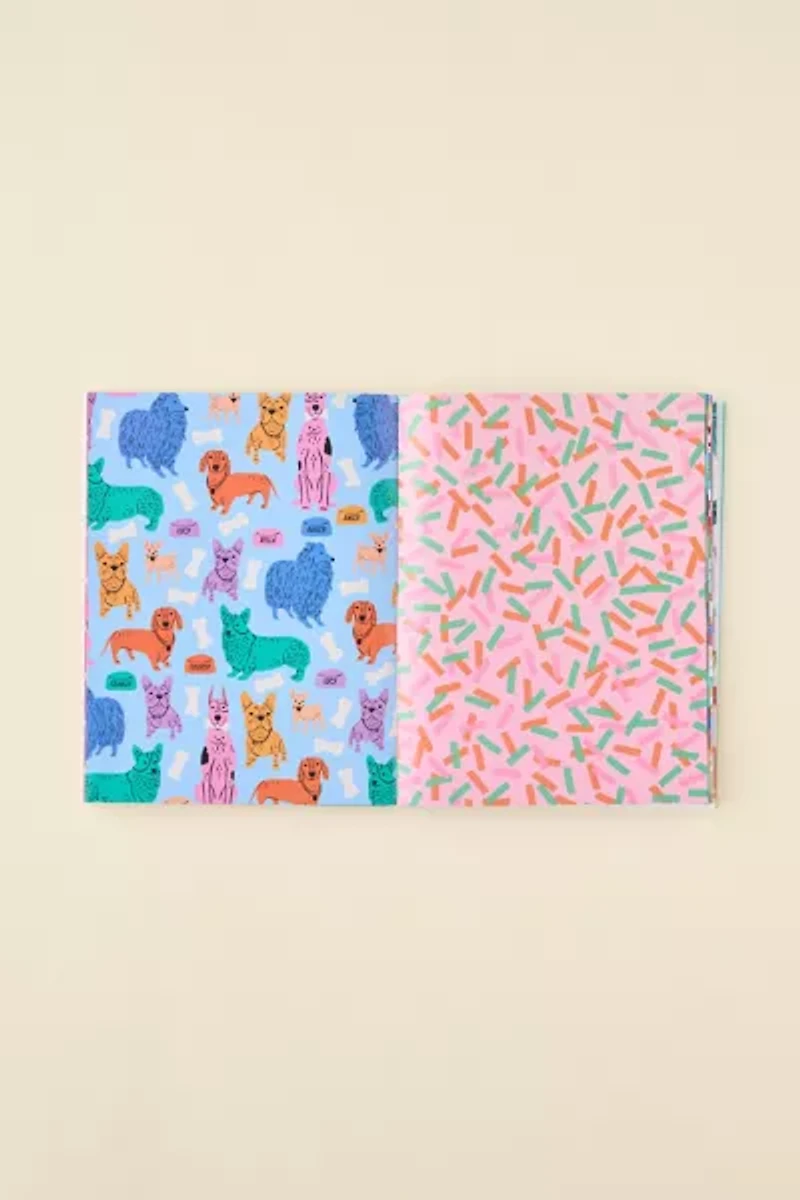 PIPSTICKS Pattern Play Wrapping Paper Book