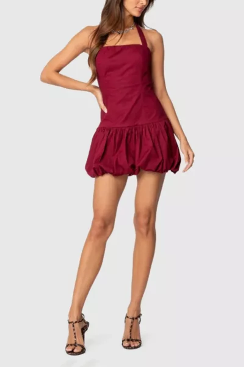 Edikted Bryn Bubble Skirt Mini Dress