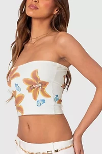Edikted Tigerlily Tube Top