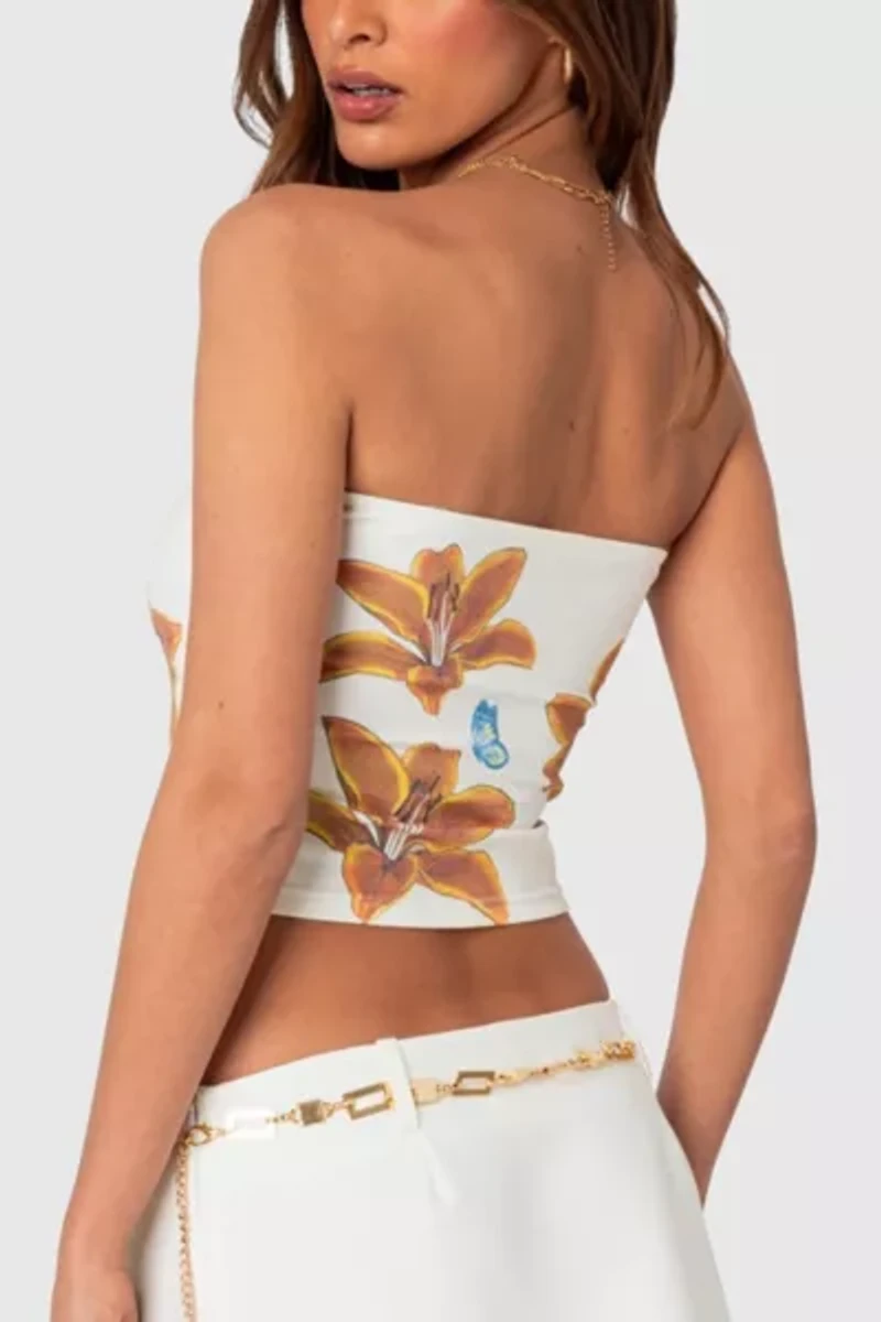 Edikted Tigerlily Tube Top