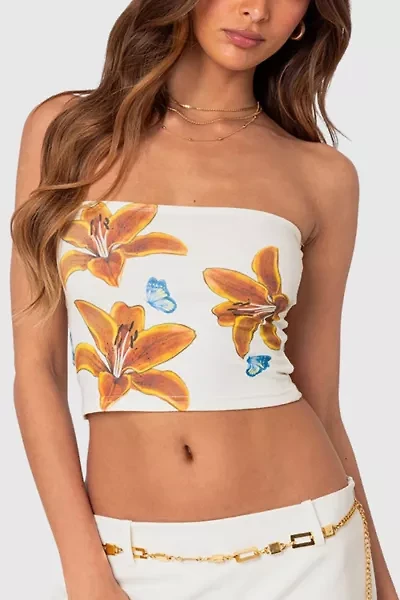Edikted Tigerlily Tube Top