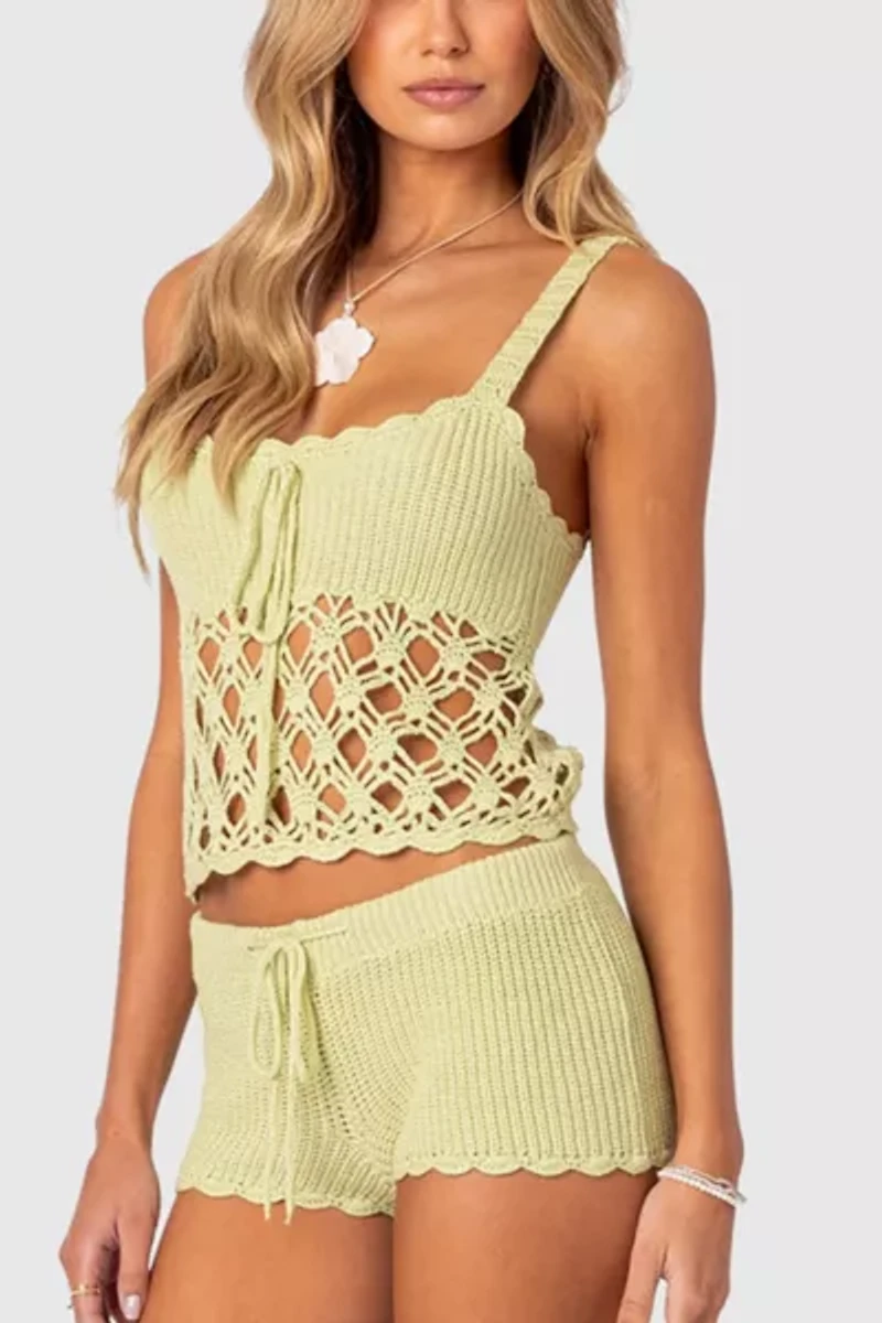 Edikted Danika Crochet Top
