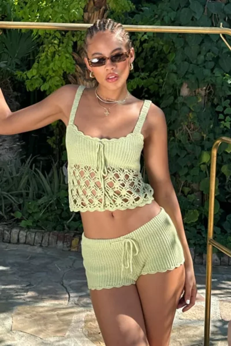 Edikted Danika Crochet Top