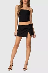 Edikted Selena Lace Up Corset