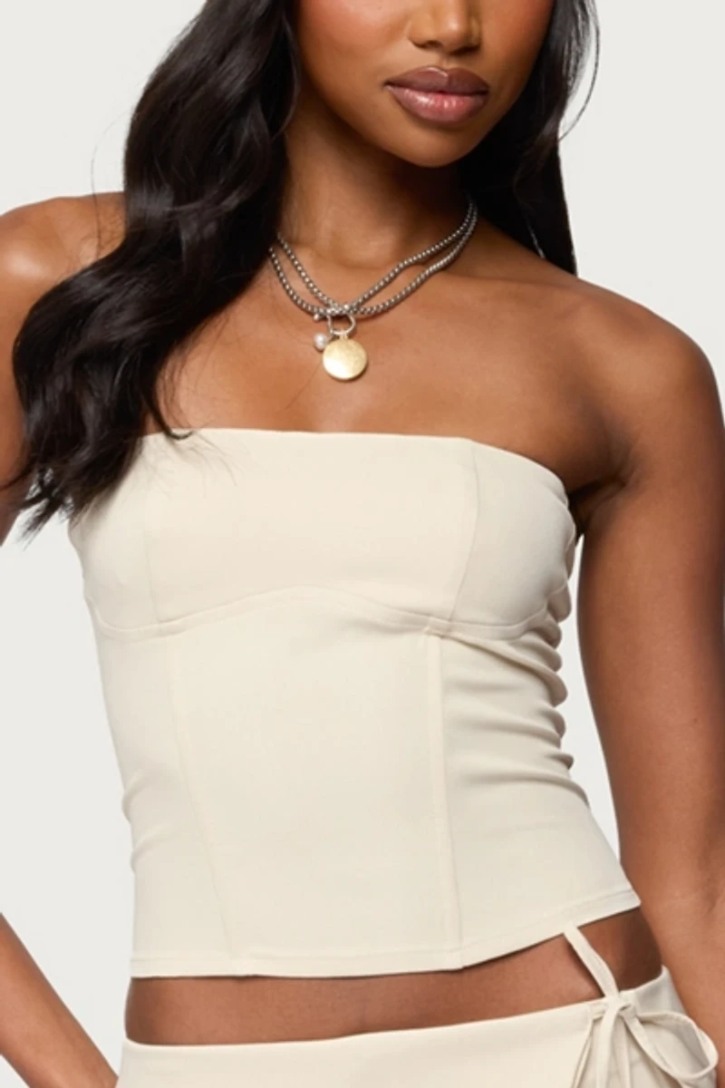 Edikted Selena Lace Up Corset