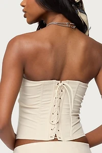 Edikted Selena Lace Up Corset