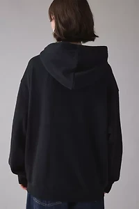 BDG Dusty Spider Graphic Oversized Zip-Up Hoodie Sweatshirt