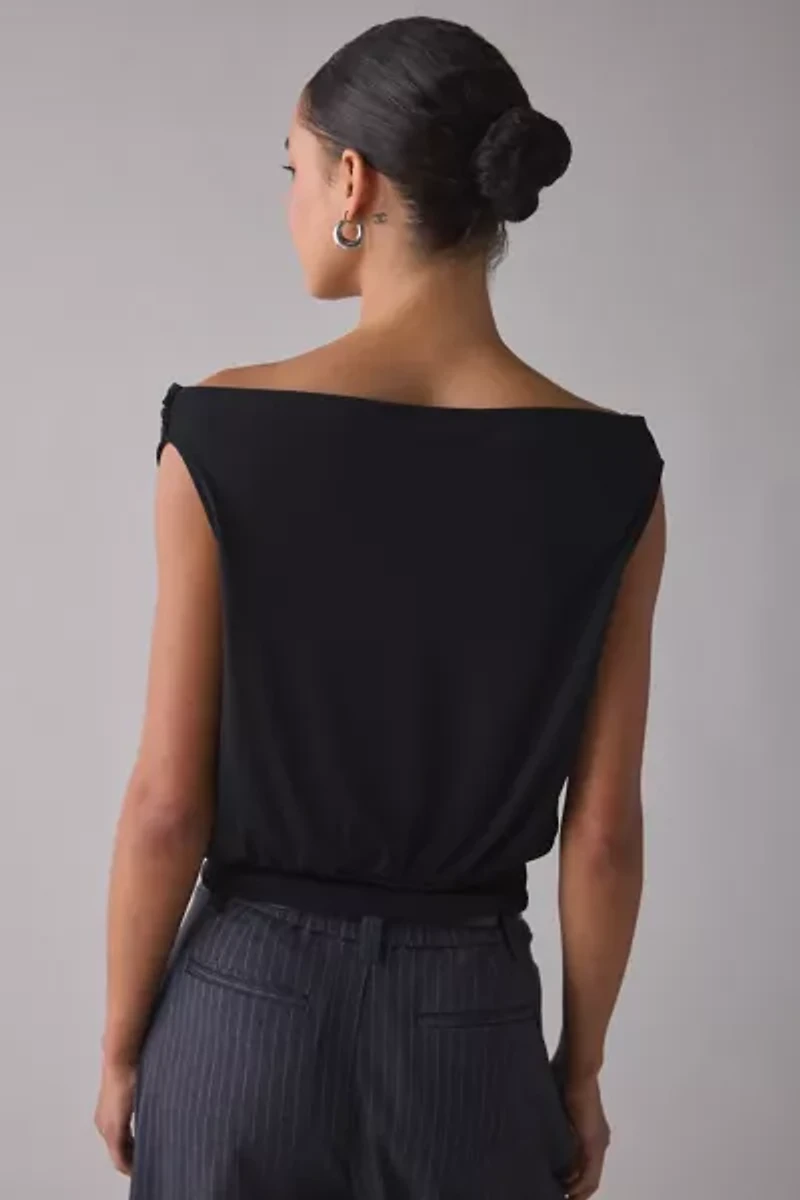UO Sneaky Link Off-The-Shoulder Crop Top
