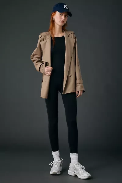 Out From Under Bec Long Sleeve Scoop Back Athletic Jumpsuit