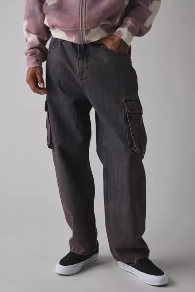 THRILLS Big Slacker Denim Cargo Pant