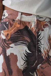 OBEY Classic Printed Baggy Fit Pant