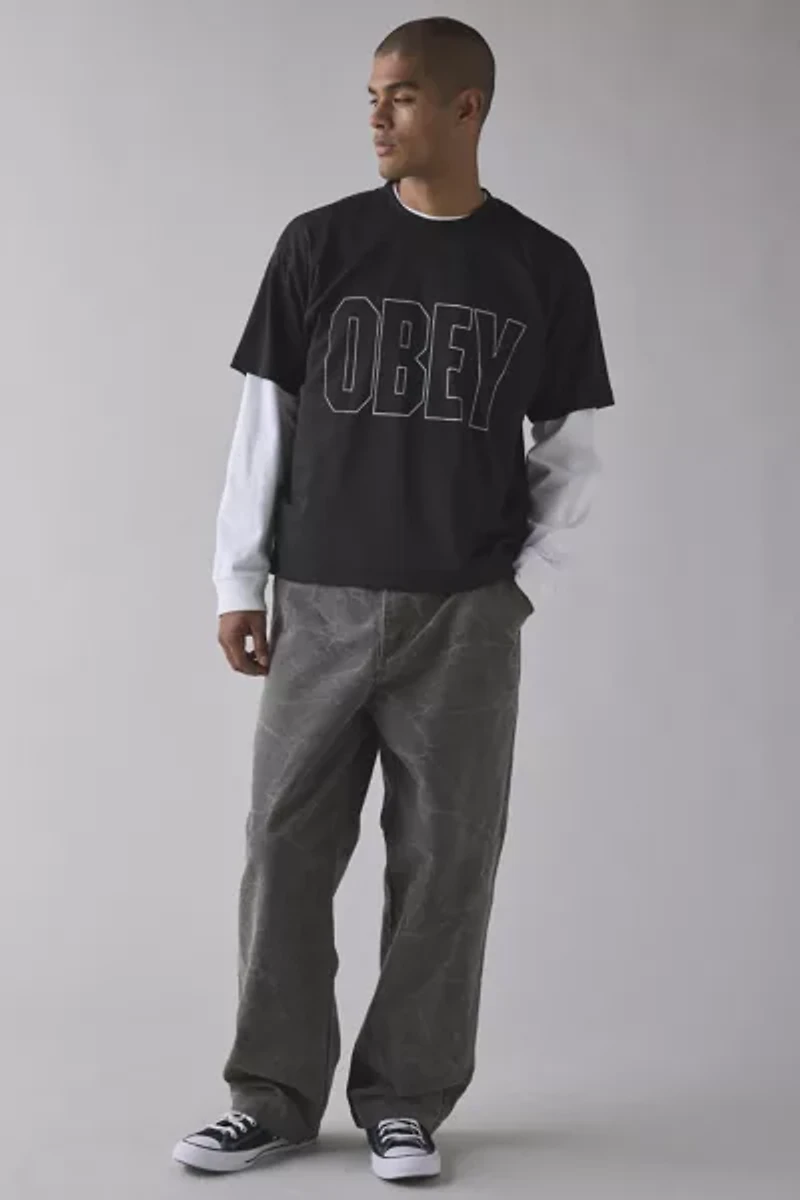 OBEY Commons Wrinkle Pant