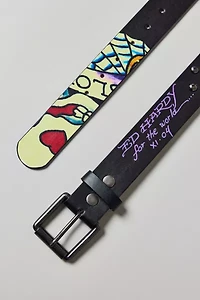 Ed Hardy Skull In Love Belt