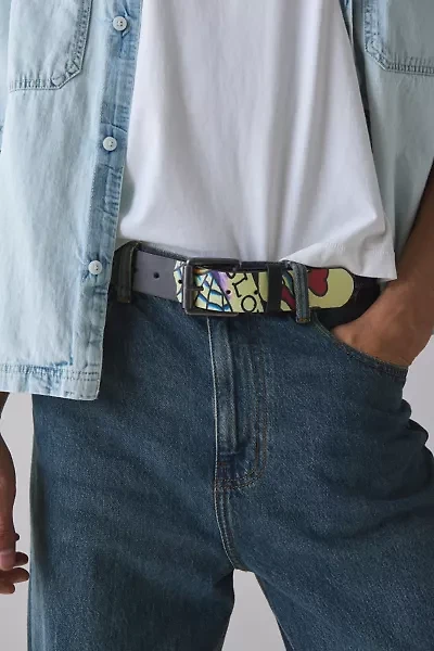 Ed Hardy Skull In Love Belt