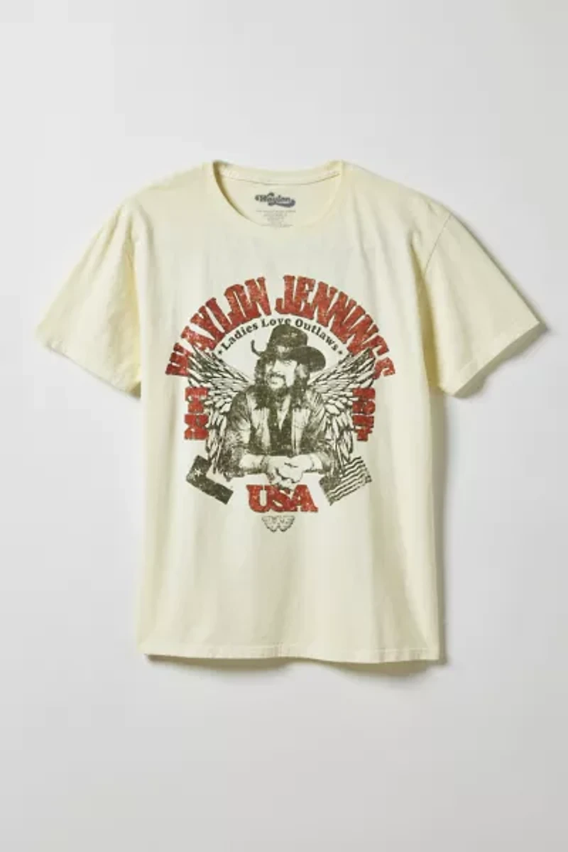 Waylon Jennings Outlaw Graphic Tee