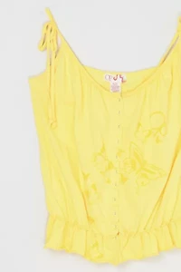 Vintage Y2k Op Printed Spaghetti Strap Top