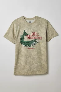 Old Milwaukee Fishing Graphic Tee