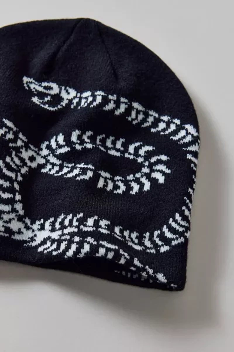 Snake Pattern Beanie