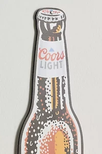 Beer Bottle Metal Wall Hanging