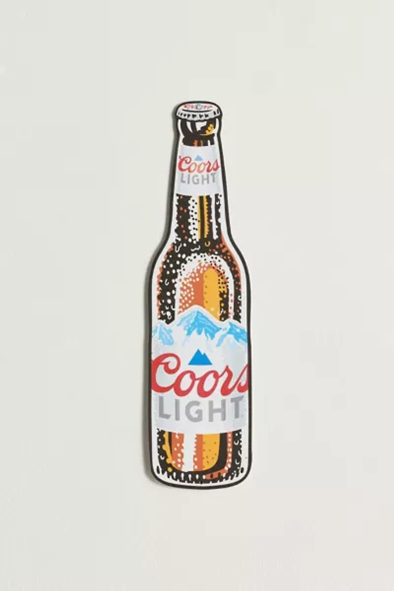 Beer Bottle Metal Wall Hanging