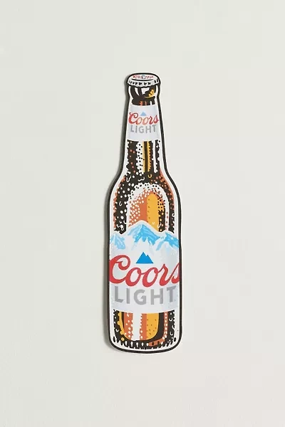 Beer Bottle Metal Wall Hanging