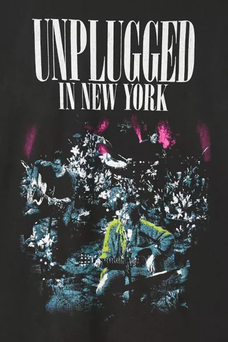 Nirvana Unplugged Graphic Tee