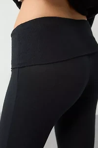 Out From Under Stay At Home Foldover Flare Legging