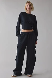 Out From Under Day To Baggy Barrel Leg Cargo Sweatpant