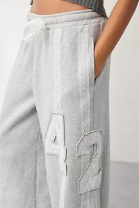 Out From Under Brenda Lace Stripe Jogger Sweatpant