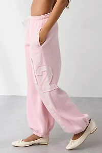 Out From Under Brenda Lace Stripe Jogger Sweatpant